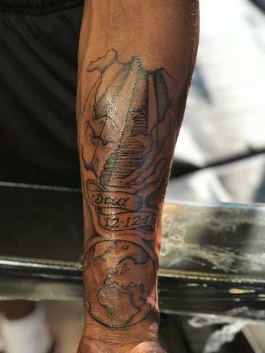 Explore stomach tattoo ideas, creative tattoo ideas in Lexington, available at LexInk Tattoo