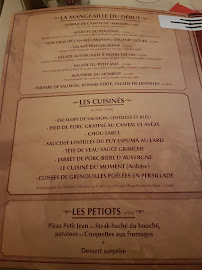 AUBERGE du Petit Mas à Issoire menu