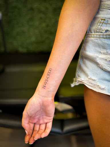 Explore honey tattoo ideas, creative tattoo ideas in Plano, available at Inked By Cory