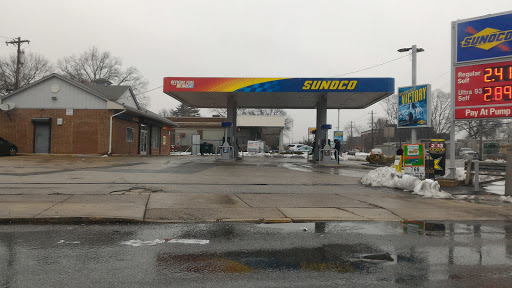 Sunoco Gas Station, 1141 Chester Pike, Crum Lynne, PA 19022, USA, 