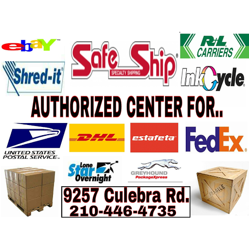 Shipping and Mailing Service «Safe Ship», reviews and photos, 9257 Culebra Rd, San Antonio, TX 78251, USA