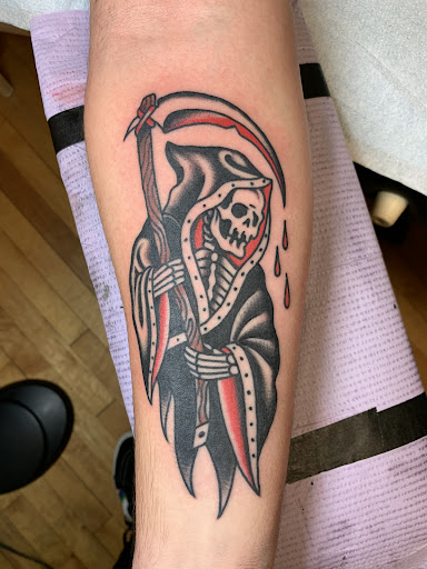 Explore ideas for tattoo sleeves, creative tattoo ideas in Albany, available at Dead Presidents Lounge