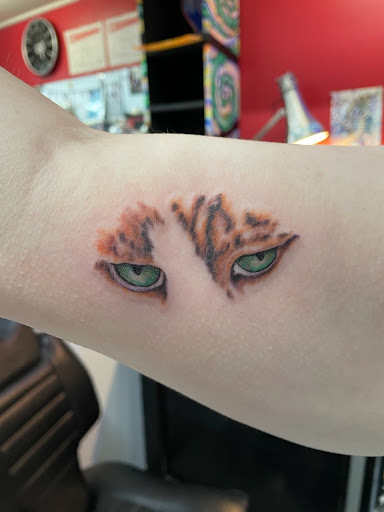 Explore throat tattoo ideas for males, creative tattoo ideas in Waynesboro, available at Extreme Expressions