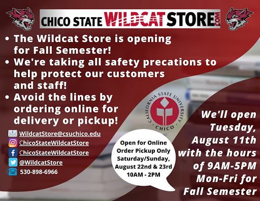 Book Store «Chico State Wildcat Store», reviews and photos, 402 W 1st St, Chico, CA 95929, USA