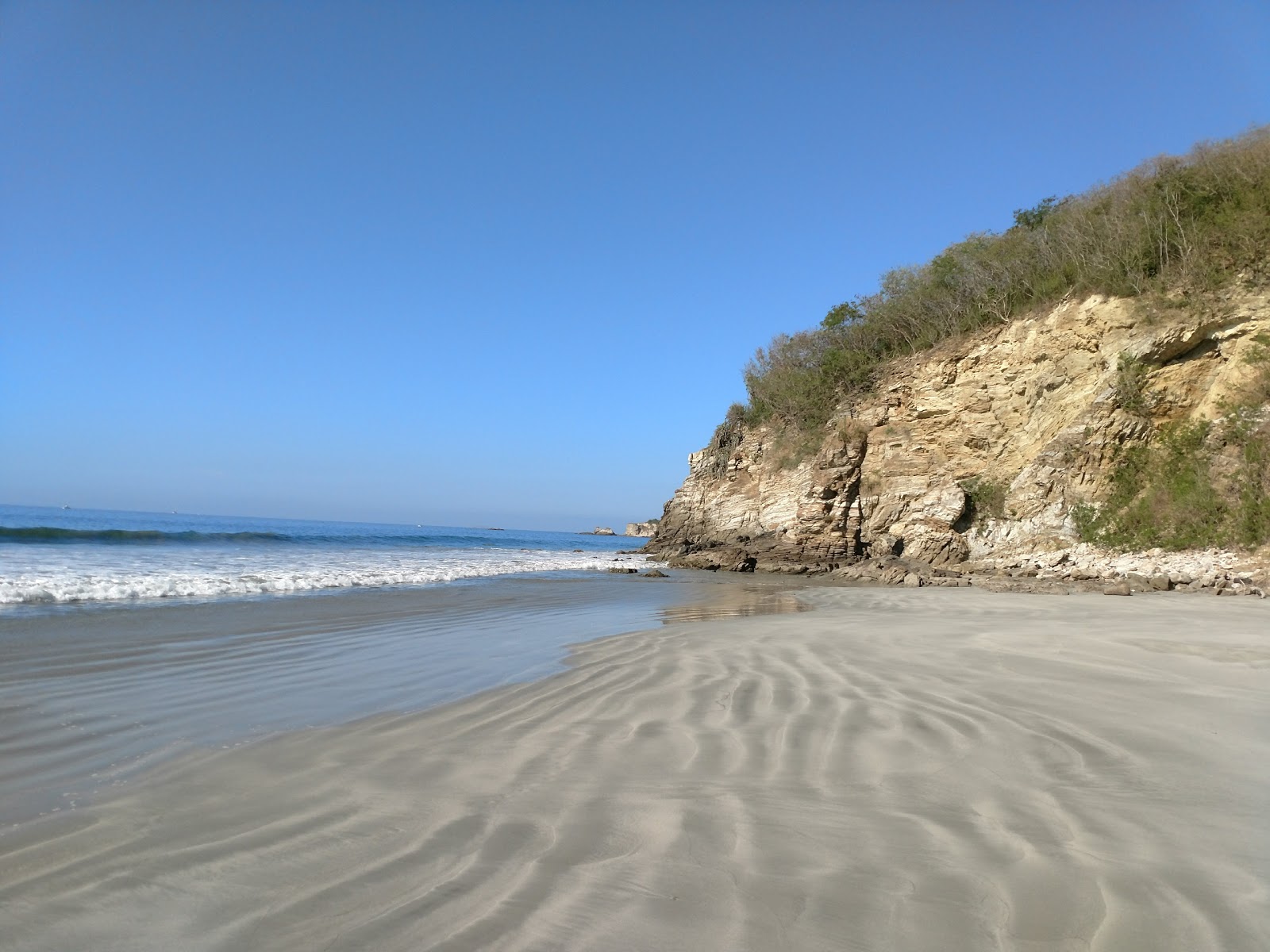 Fotografija Palito Verde beach z turkizna čista voda površino