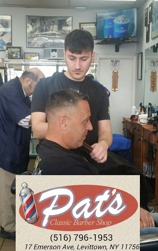 Barber Shop «Pats/Pergament Barber Shop», reviews and photos, 17 Emerson Ave, Levittown, NY 11756, USA