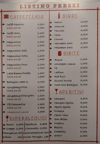 Menu du Cornetto Bomba à Ciampino