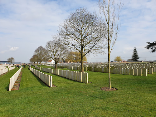 Lijssenthoek Military Cemetery à Poperinge