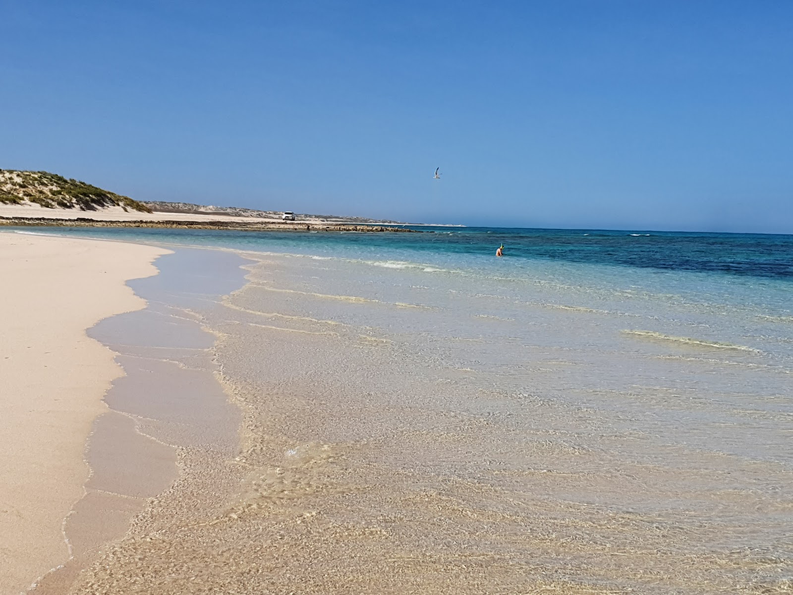 Photo de Five Fingers Reef Beach avec rivage droit, long