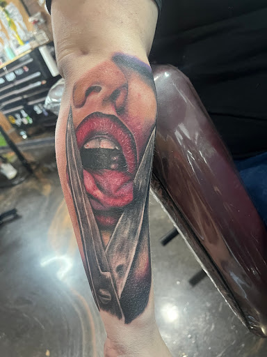 Explore creative name tattoo ideas, creative tattoo ideas in Bainbridge, available at Bainbridge Tattoo Company