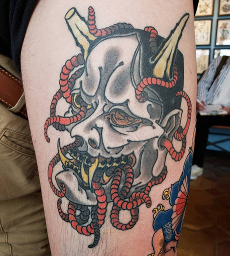 Explore infinity couple tattoo ideas, creative tattoo ideas in Fort Collins, available at Parabrahma Tattoo Collective