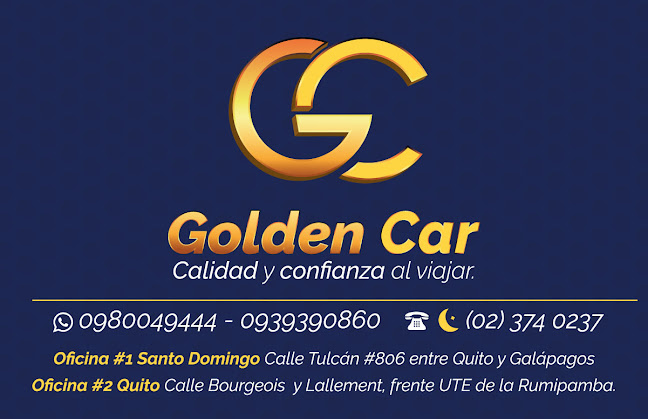 Comentarios y opiniones de Taxis Golden Car S.A Santo Domingo