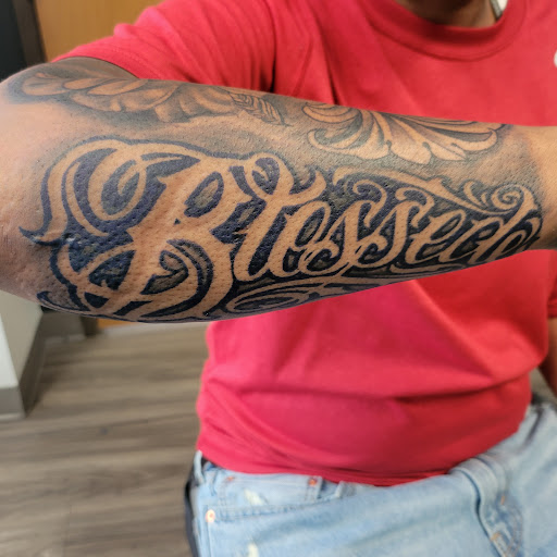 Explore sacred geometry tattoo ideas, creative tattoo ideas in Round Rock, available at Beto Tats