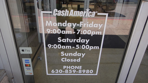 Check Cashing Service «Cash America Pawn», reviews and photos, 882 N Lake St #50, Aurora, IL 60506, USA