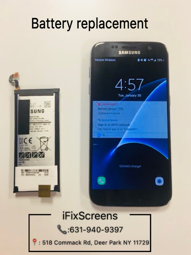 Mobile Phone Repair Shop «iFixScreens», reviews and photos, 518 Commack Rd, Deer Park, NY 11729, USA