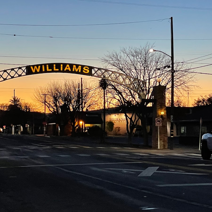 Williams welcome arch