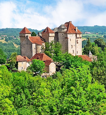 Château Saint-Hilaire à Curemonte