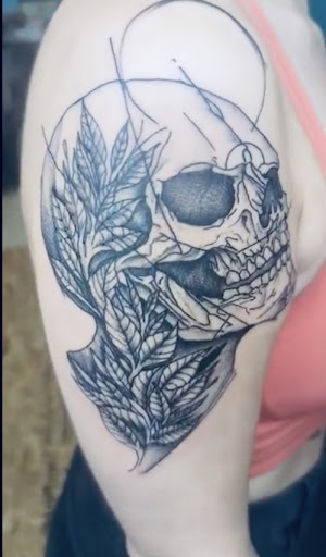 Explore ice hockey tattoo ideas, creative tattoo ideas in Scranton, available at Black Sheep Tattoo & Piercing Studio