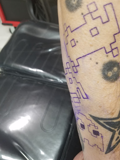 Explore oakland raiders tattoo ideas, creative tattoo ideas in Schaumburg, available at Atmosphere Tattoo Gallery - Schaumburg