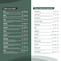 Carte du Pizzeria Basilico à Casamassima