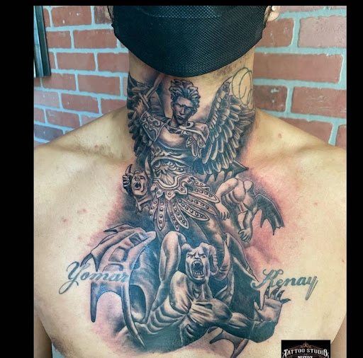 Explore family portrait tattoo ideas, creative tattoo ideas in Ambler, available at Tattoo GalaxyAmbler Piercing & Custom Tattoos