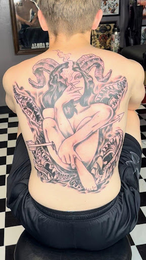 Explore face tattoo ideas for men, creative tattoo ideas in Wahiawa, available at Aloha Tattoo Co, - Wahiawa