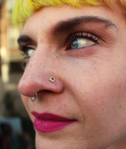 Explore redskins tattoo ideas, creative tattoo ideas in Brooklyn, available at Ahimsa Piercing Studio & BVLA Fine Jewelry