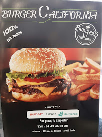 Frite du Restaurant de hamburgers Burger California à Paris - n°10