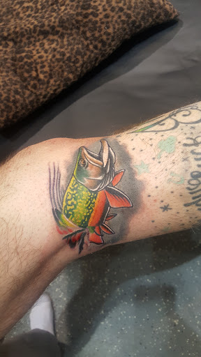 Explore bakugou tattoo ideas, creative tattoo ideas in Casper, available at Black Sunday Tattoo