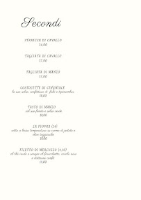 Menu du Osteria Enoteca L'Indeciso à Padua