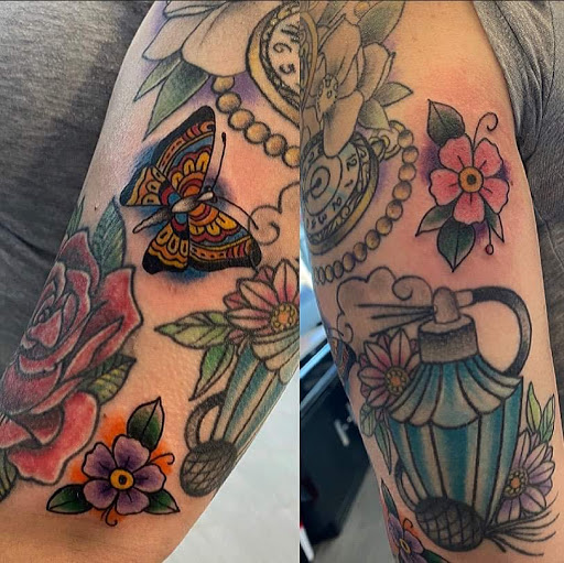 Explore tattoos on face ideas, creative tattoo ideas in Palm Harbor, available at Angry Owl Tattoo and Piercing