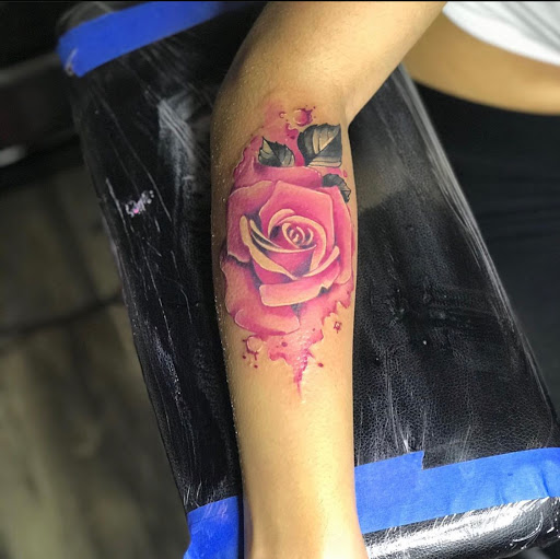 Explore aztec tattoo ideas for woman, creative tattoo ideas in Goose Creek, available at Red Kirin Tattoo