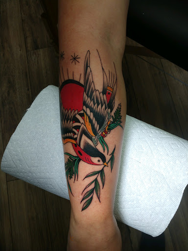 Tattoo Shop «Two Headed Dog Tattoo Studio», reviews and photos, 189 Changebridge Rd #3, Montville, NJ 07045, USA