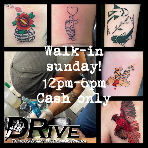 Explore domino tattoo ideas, creative tattoo ideas in Waldorf, available at DRive Tattoos