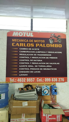 Opiniones de MECANICA DE MOTOS Carlos Palombo Taller Motos en Tacuarembó - Tienda de motocicletas