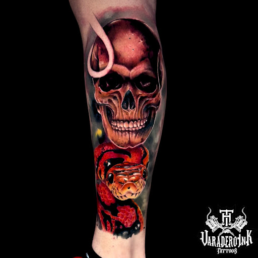 Explore lower leg tattoo ideas male, creative tattoo ideas in Cape Coral, available at Varadero Ink Tattoos