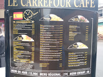St PAUL CAFE à Lourdes carte