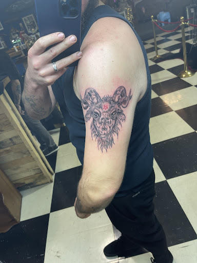 Explore french tattoo ideas, creative tattoo ideas in Medina, available at Madhouse ink tattoo