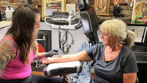 Explore tattoo ideas tree of life, creative tattoo ideas in Boston, available at Boston Barber & Tattoo Co.