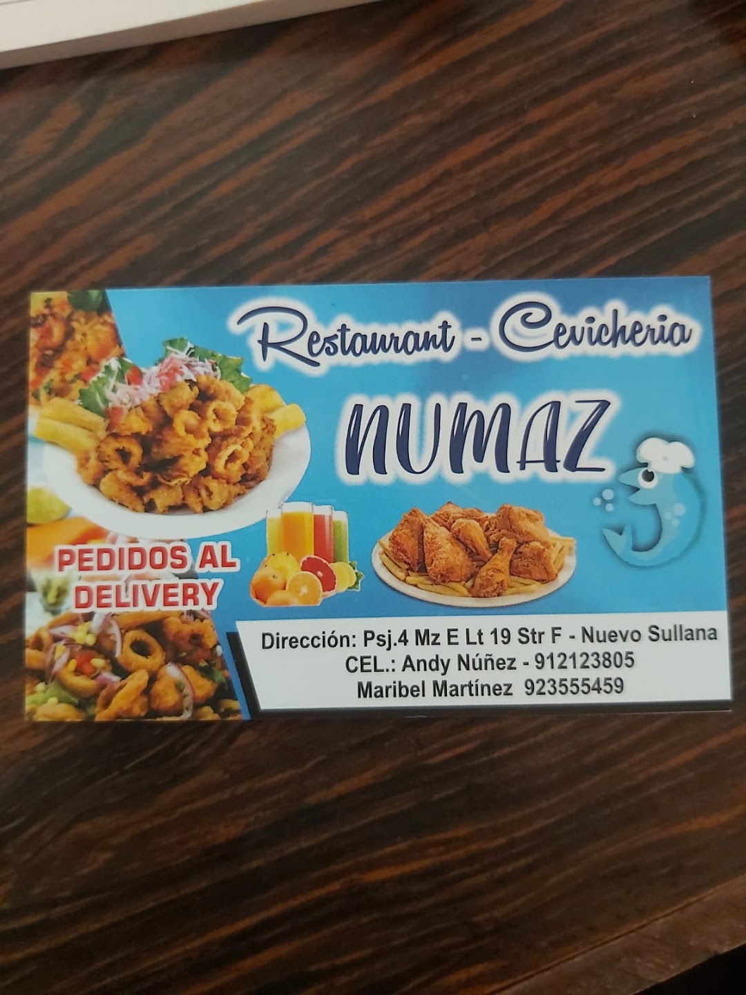 Restaurant -Cevicheria NUMAZ