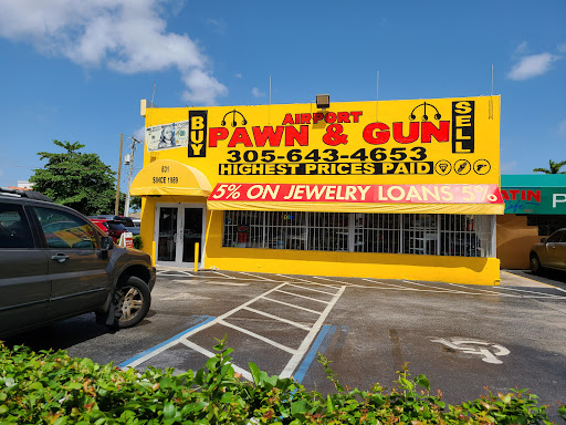 Pawn Shop «Airport Le Jeune Pawn & Gunshop», reviews and photos, 831 NW 42nd Ave, Miami, FL 33126, USA