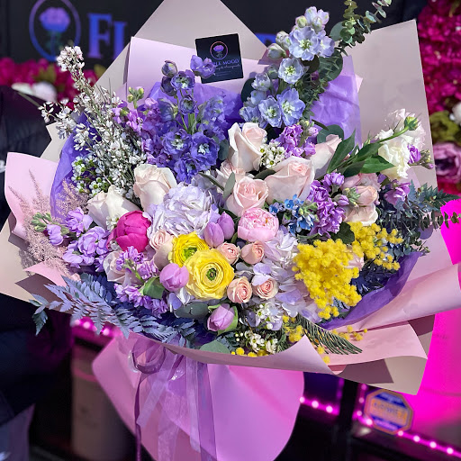Purple Mood Flowers image