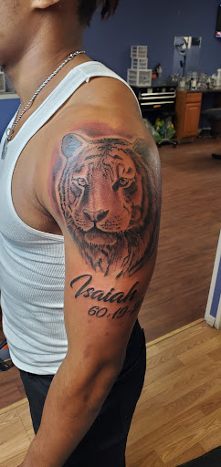 Explore athlete tattoo ideas, creative tattoo ideas in Tupelo, available at Primal Ink Tattoo Studio