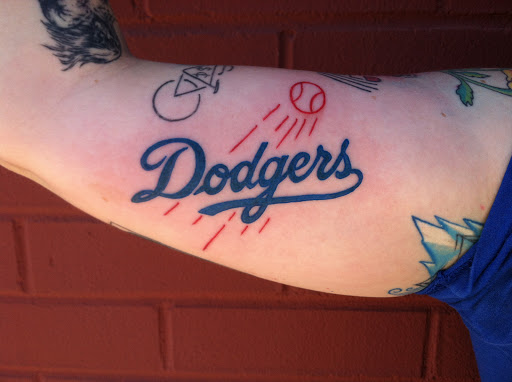 Explore witch broom tattoo ideas, creative tattoo ideas in Reno, available at Aces Tattoo