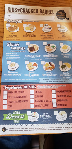 American Restaurant «Cracker Barrel Old Country Store», reviews and photos, 16 Nashua Rd, Londonderry, NH 03053, USA