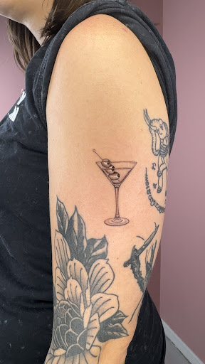 Explore religious tattoo ideas, creative tattoo ideas in Chicago, available at Crispy Aura Fine Line Tattoos