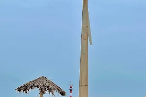 Mandvi Beach and Windfarm image