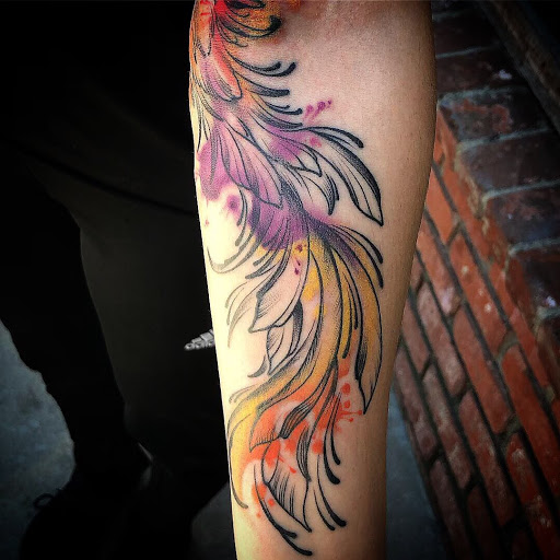 Explore tattoo name ideas for men, creative tattoo ideas in Redlands, available at Reflect Tattoo Studio