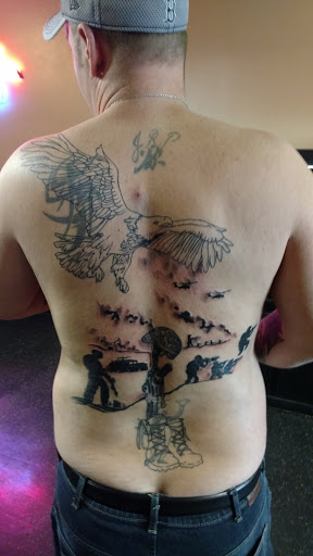 Explore anime tattoo sleeve ideas, creative tattoo ideas in Horseheads, available at Bring Your Skin Tattoo and Piercing