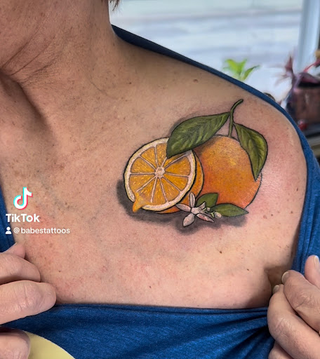 Explore tattoo ideas for women in arm, creative tattoo ideas in Bryan, available at The Blackest Crow Tattoo Studio